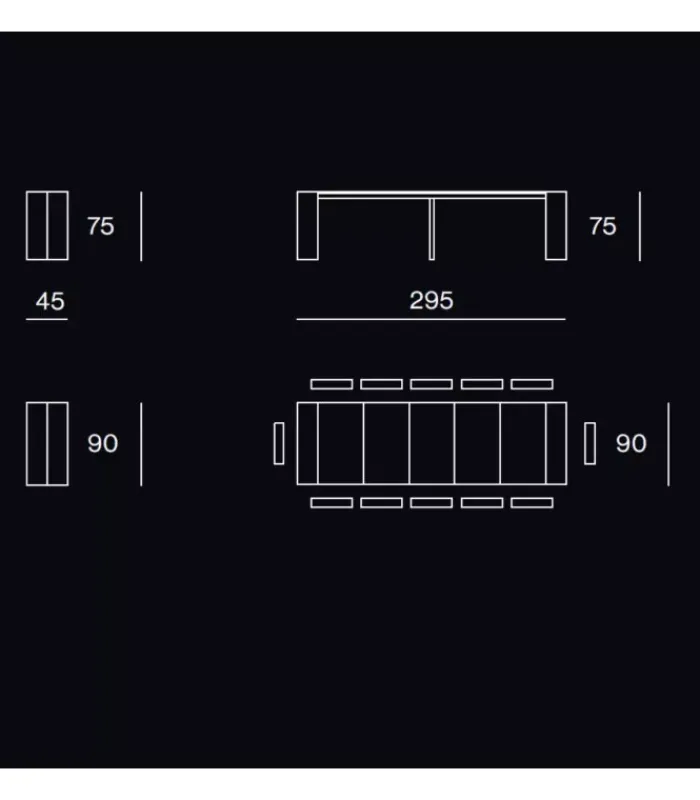 Fashion I.TA.LI. PARTY CONSOLLE ALLUNGABILE |