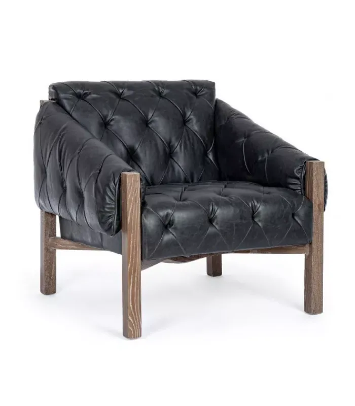 Hot CONTEMPORARY STYLE POLTRONA HARRISON NERO