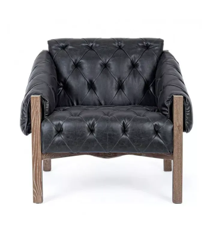 Hot CONTEMPORARY STYLE POLTRONA HARRISON NERO