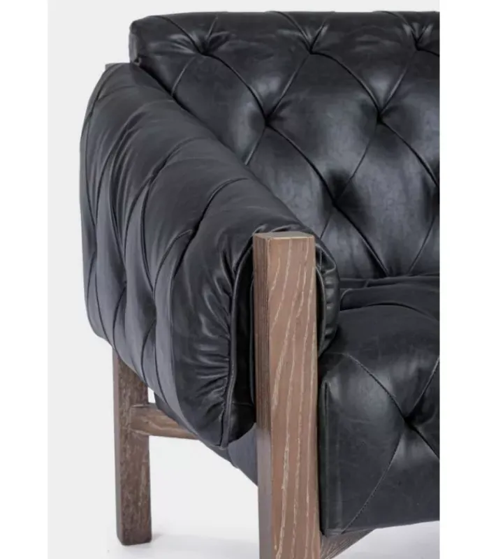 Hot CONTEMPORARY STYLE POLTRONA HARRISON NERO