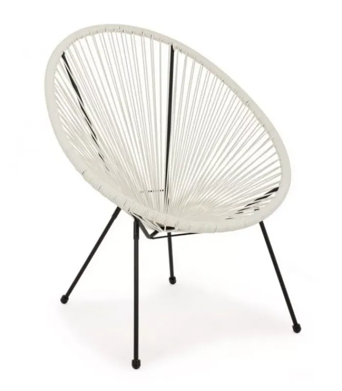 Sale CONTEMPORARY STYLE POLTRONA PARKER BIANCO