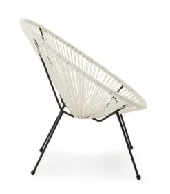 Sale CONTEMPORARY STYLE POLTRONA PARKER BIANCO