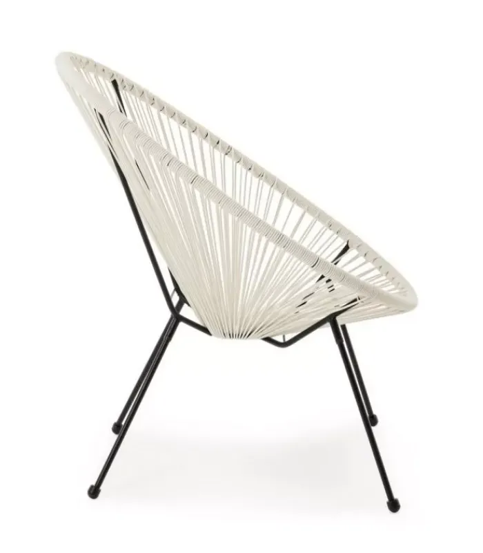 Sale CONTEMPORARY STYLE POLTRONA PARKER BIANCO