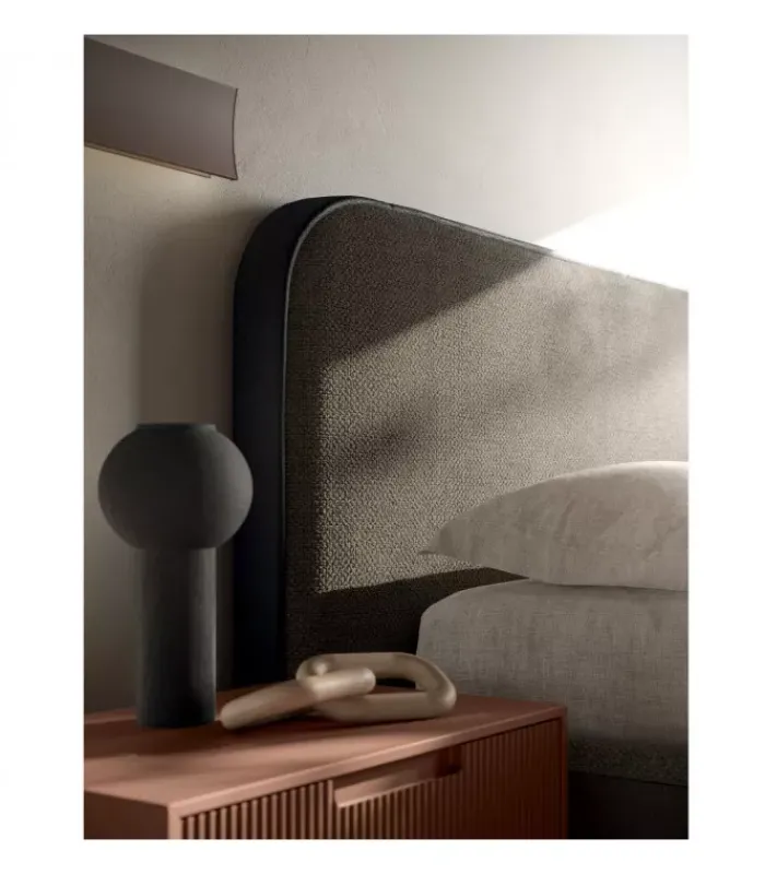 Outlet SANTA LUCIA PONENTE CON GIROLETTO IMBOTITTO DA L.120, 160 E 180 | SANTALUCIA MOBILI