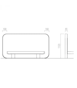 Outlet SANTA LUCIA PONENTE CON GIROLETTO IMBOTITTO DA L.120, 160 E 180 | SANTALUCIA MOBILI