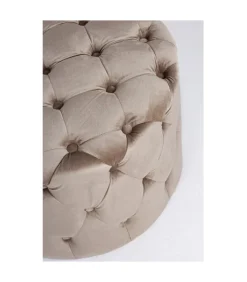 Outlet CONTEMPORARY STYLE POUF LORELLA TORTORA