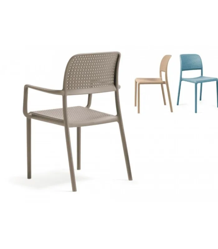 New NARDI Sedia Bora con braccioli|