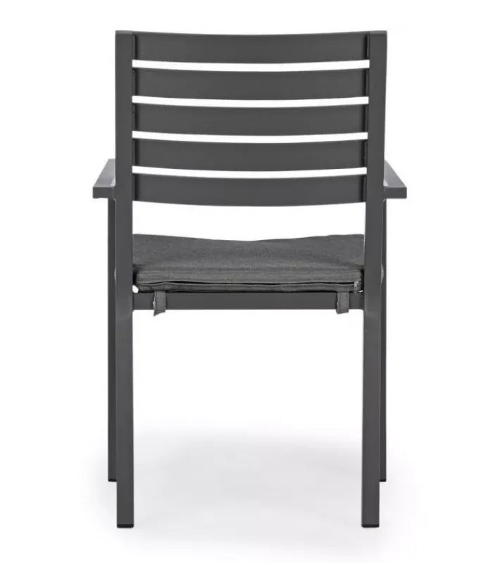 New CONTEMPORARY STYLE SEDIA C-BR C-C HELINA ANTRACITE LH32