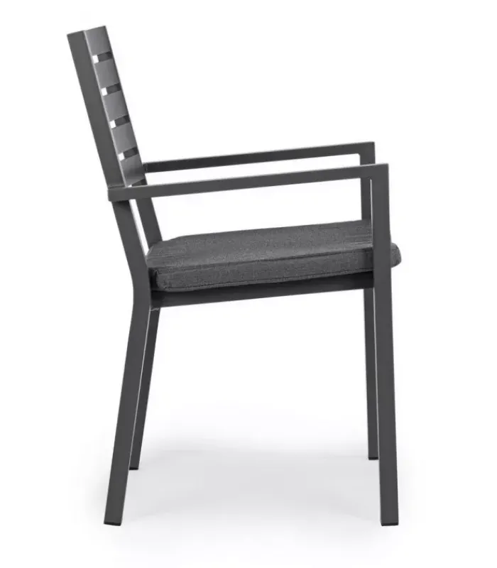 New CONTEMPORARY STYLE SEDIA C-BR C-C HELINA ANTRACITE LH32