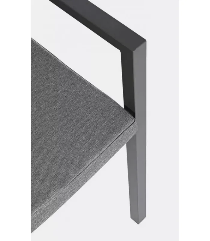 New CONTEMPORARY STYLE SEDIA C-BR C-C HELINA ANTRACITE LH32