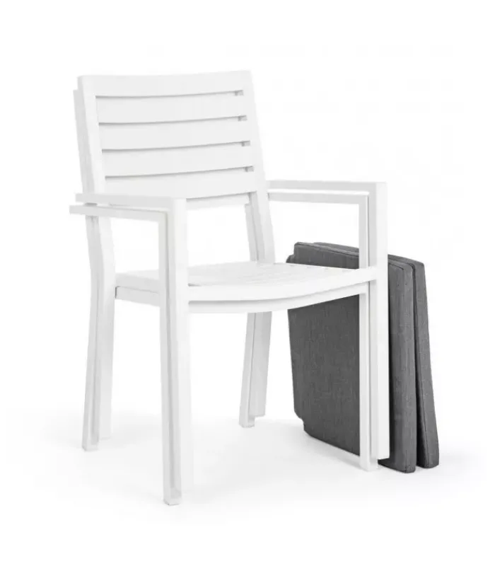 Sale CONTEMPORARY STYLE SEDIA C-BR C-C HELINA BIANCO LD30