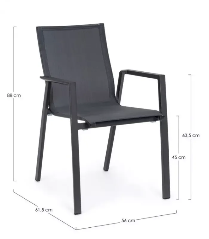 New CONTEMPORARY STYLE SEDIA C-BR KRION ANTR JX55