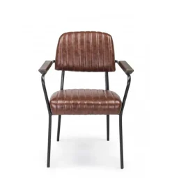 Best CONTEMPORARY STYLE SEDIA C-BR NELLY ARANCIO SCURO VINTAGE