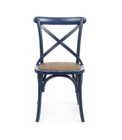 Online CONTEMPORARY STYLE SEDIA CROSS BLU