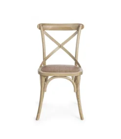 Online CONTEMPORARY STYLE SEDIA CROSS MARRONE NATURALE