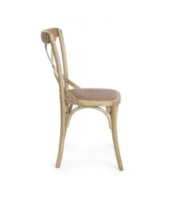 Online CONTEMPORARY STYLE SEDIA CROSS MARRONE NATURALE