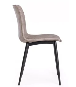 Clearance CONTEMPORARY STYLE SEDIA KYRA NERO PU BEIGE VINTAGE