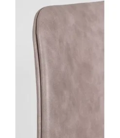 Clearance CONTEMPORARY STYLE SEDIA KYRA NERO PU BEIGE VINTAGE