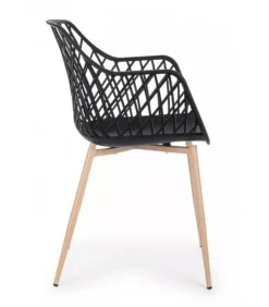 New CONTEMPORARY STYLE SEDIA OPTIK NERO