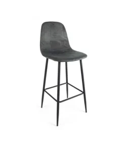 Hot CONTEMPORARY STYLE SET 2 IRELIA VELLUTO GRIGIO SCURO