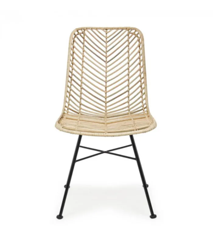 New CONTEMPORARY STYLE SET 2 LORENA NATURALE