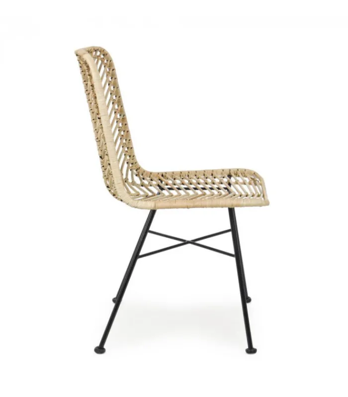 New CONTEMPORARY STYLE SET 2 LORENA NATURALE