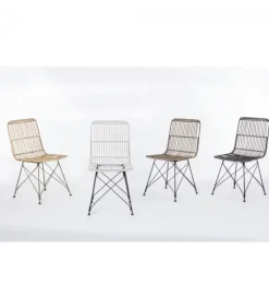 Best CONTEMPORARY STYLE SET 4 LUCILA KUBU BIANCO