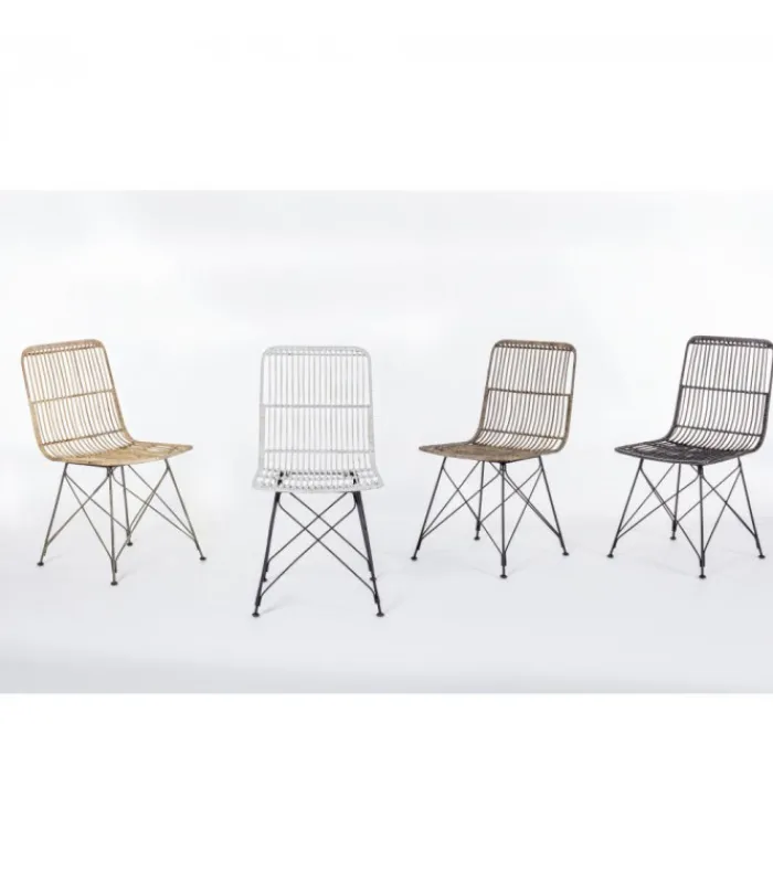 Best CONTEMPORARY STYLE SET 4 LUCILA KUBU BIANCO