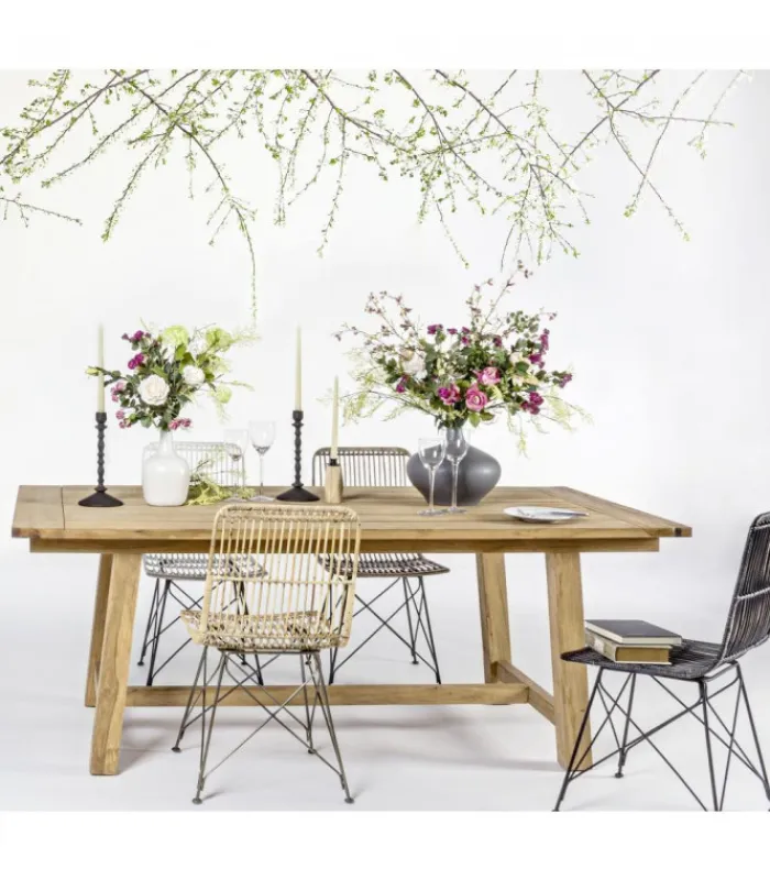 Best CONTEMPORARY STYLE SET 4 LUCILA KUBU BIANCO