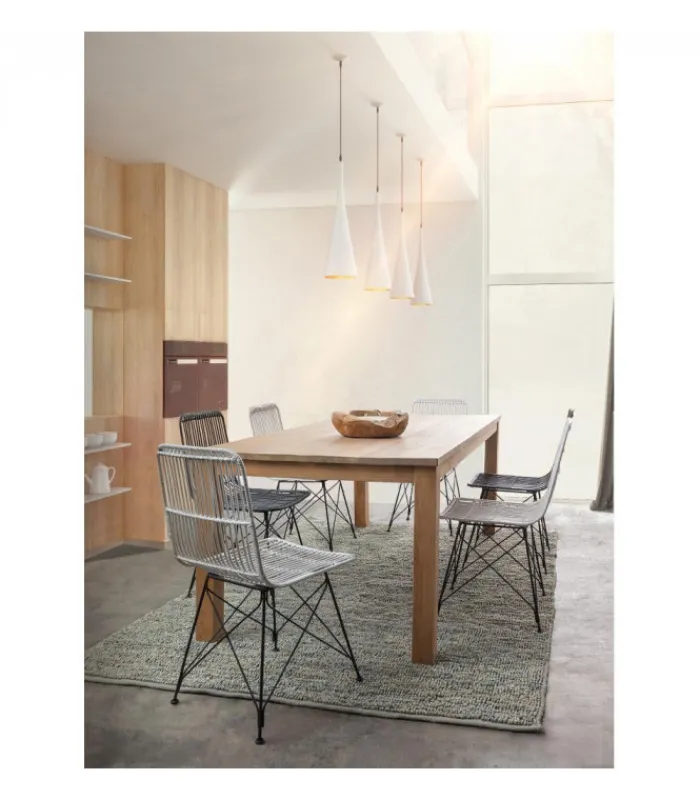 Best CONTEMPORARY STYLE SET 4 LUCILA KUBU BIANCO