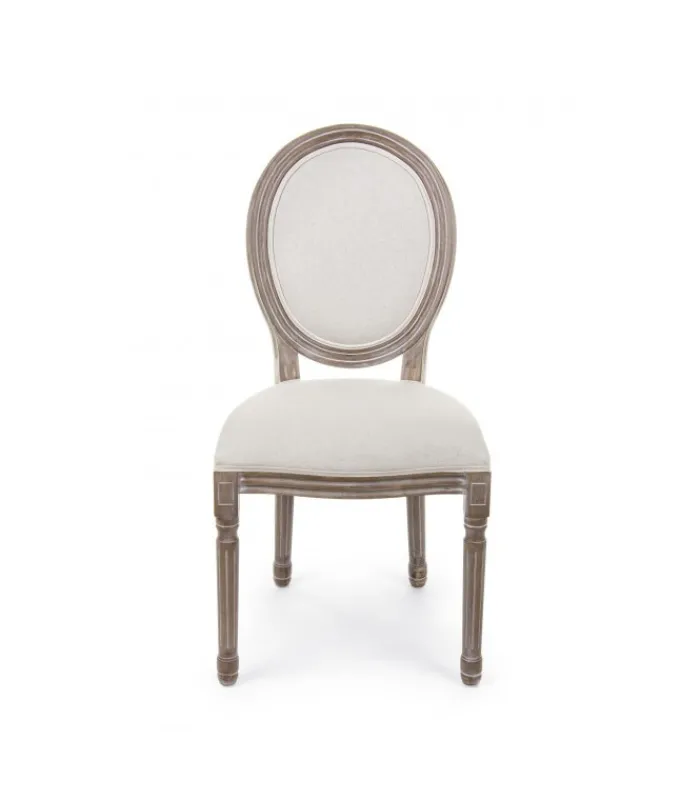 New CONTEMPORARY STYLE SET 2 MATHILDE NATURALE