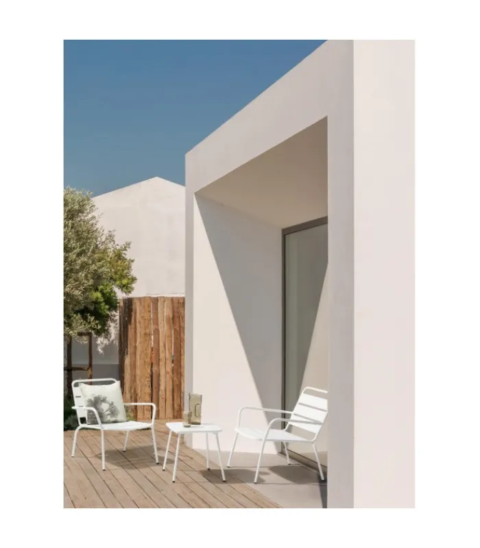 Sale CONTEMPORARY STYLE SET 2 POLTRONA MARLYN BIANCO