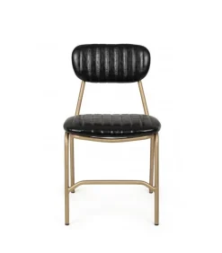 Online CONTEMPORARY STYLE SET 2 SEDIA ADDY NERO