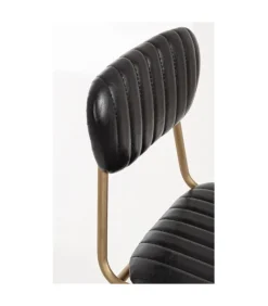 Online CONTEMPORARY STYLE SET 2 SEDIA ADDY NERO