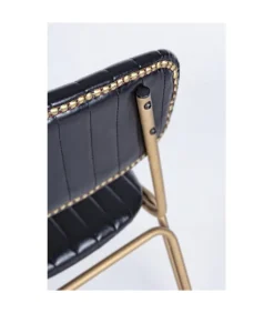 Online CONTEMPORARY STYLE SET 2 SEDIA ADDY NERO