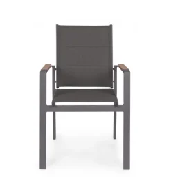 Online CONTEMPORARY STYLE SET 6 SEDIA C-BR KUBIK ANTRACITE SJ61