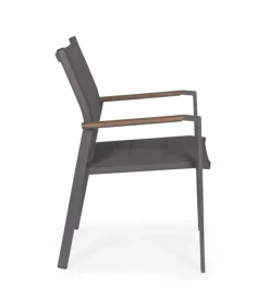 Online CONTEMPORARY STYLE SET 6 SEDIA C-BR KUBIK ANTRACITE SJ61