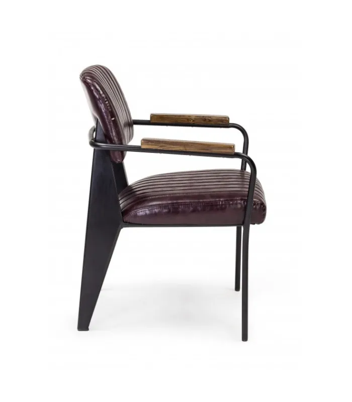 Fashion CONTEMPORARY STYLE SET 2 SEDIA C-BR NELLY BORDEAUX VINTAGE