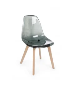 Hot CONTEMPORARY STYLE SET 4 SEDIA EASY FUME'