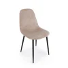 Outlet CONTEMPORARY STYLE SET 4 SEDIA IRELIA VELLUTO TORTORA