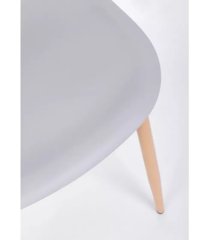 Best CONTEMPORARY STYLE SET 4 SEDIA MANDY GRIGIO