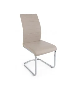 Best CONTEMPORARY STYLE SET 4 SEDIA MYRA PU CAPPUCCINO
