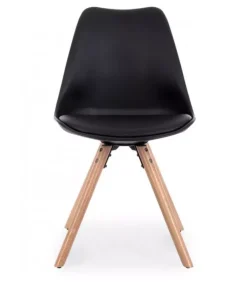 New CONTEMPORARY STYLE SET 4 SEDIA NEW TREND NERO