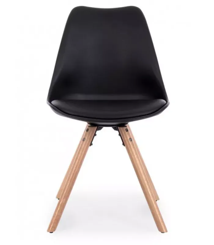 New CONTEMPORARY STYLE SET 4 SEDIA NEW TREND NERO