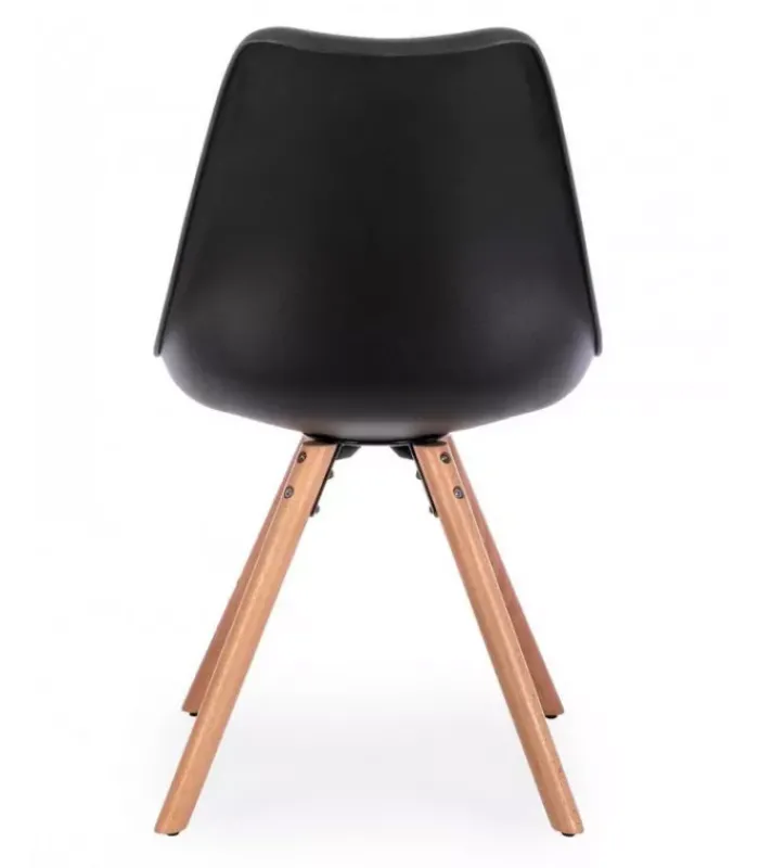 New CONTEMPORARY STYLE SET 4 SEDIA NEW TREND NERO