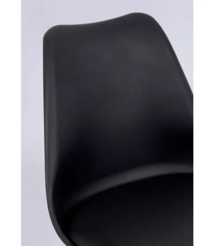 New CONTEMPORARY STYLE SET 4 SEDIA NEW TREND NERO