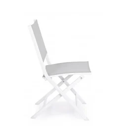 Discount CONTEMPORARY STYLE SET 4 SEDIA PIEGH. ELIN BIANCO LH30