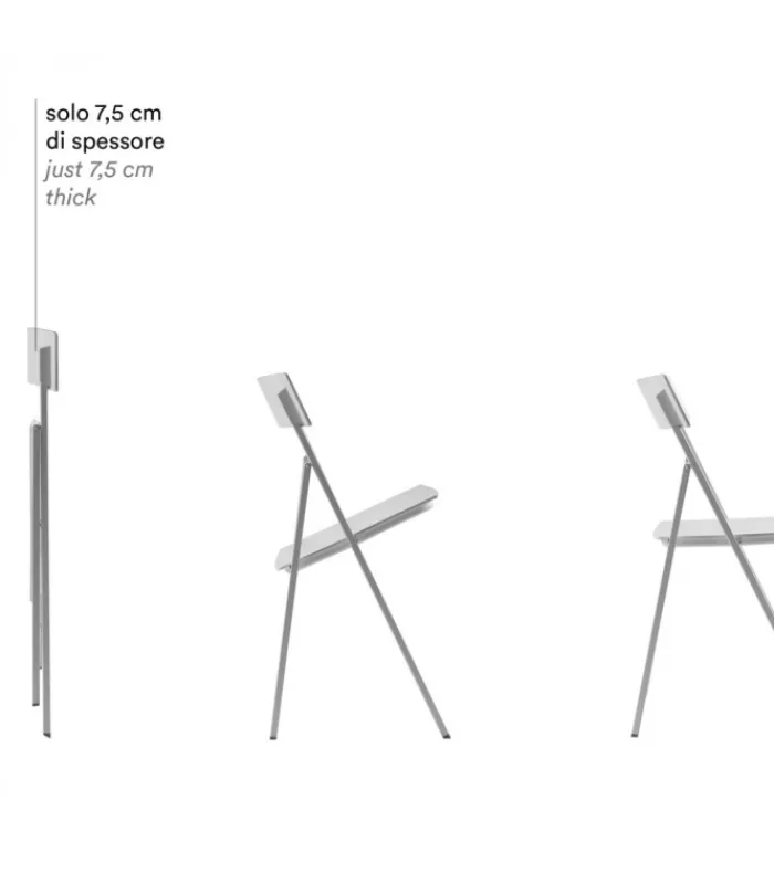 Outlet PEZZANI SET 6 SEDIA PIPER |