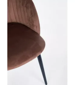 Online CONTEMPORARY STYLE SET 2 SEDIA QUEEN VELVET RUGGINE