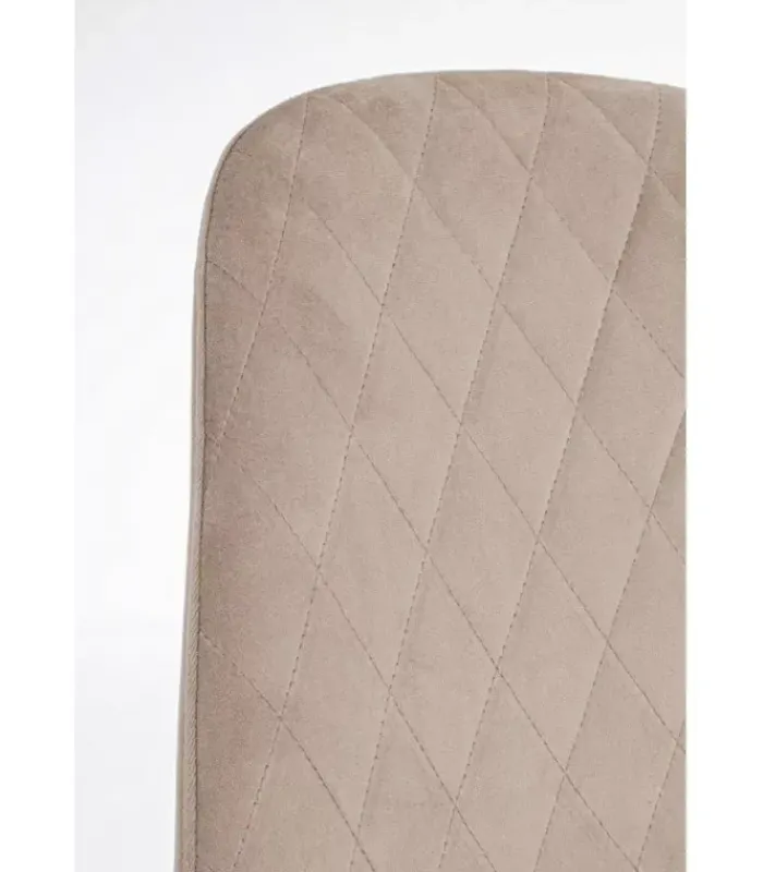 New CONTEMPORARY STYLE SET 4 SEDIA TERRY VELLUTO TORTORA